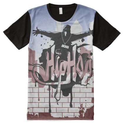 Urban Hip Hop Chaos All-Over-Print T-Shirt