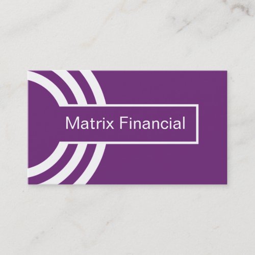 Urban Hipster Business Card, Purple