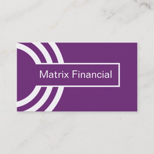 Customizable Urban Hipster Business Card, Purple
