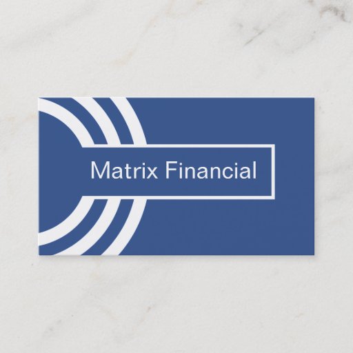Customizable Urban Hipster Business Card, Royal Blue