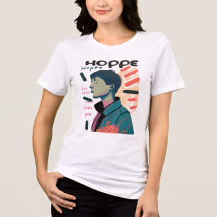 Urban Hope - Abstract Portrait Illustration Tri-Blend Shirt