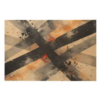 Urban Intersection Wood Wall Art