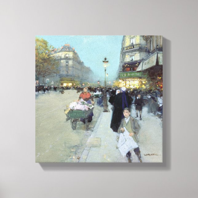 Urban Landscape Canvas Print (Front)