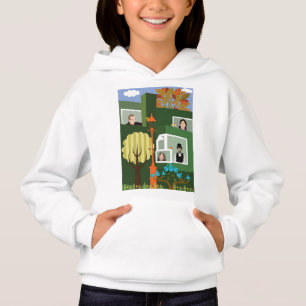 Urban landscape hoodie