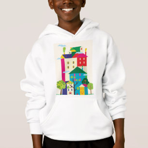 Urban landscape hoodie