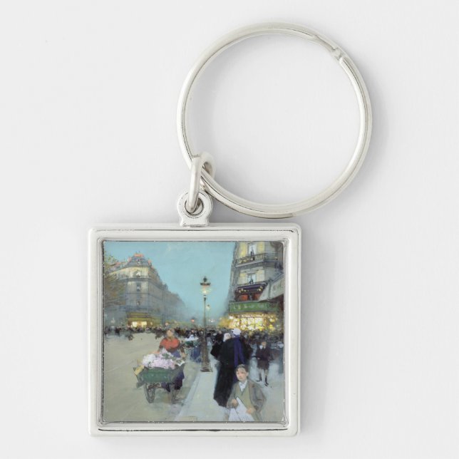 Urban Landscape Keychain (Front)