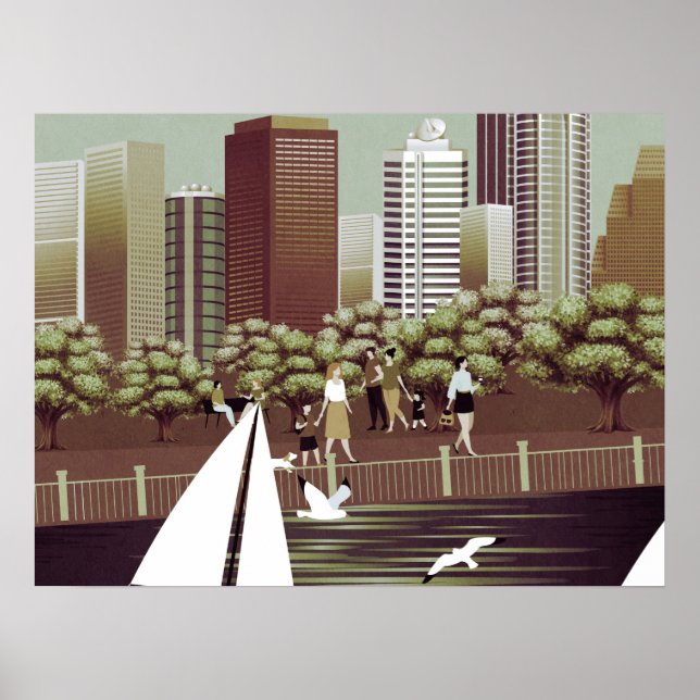 Urban landscape poster (Front)