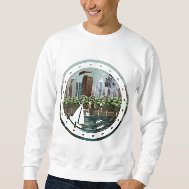 Urban landscape sweatshirt (Front)