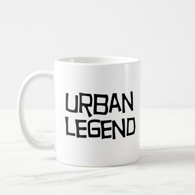 urban legend coffee mug (Left)