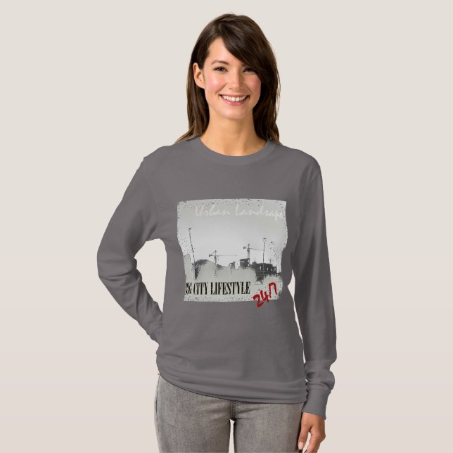 Urban Lifestyle Long Sleeve Shirt (Front Full)