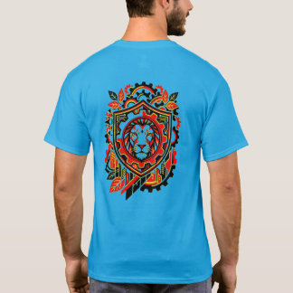 Urban Lion Power Shirt – Industrial Nature Fusion