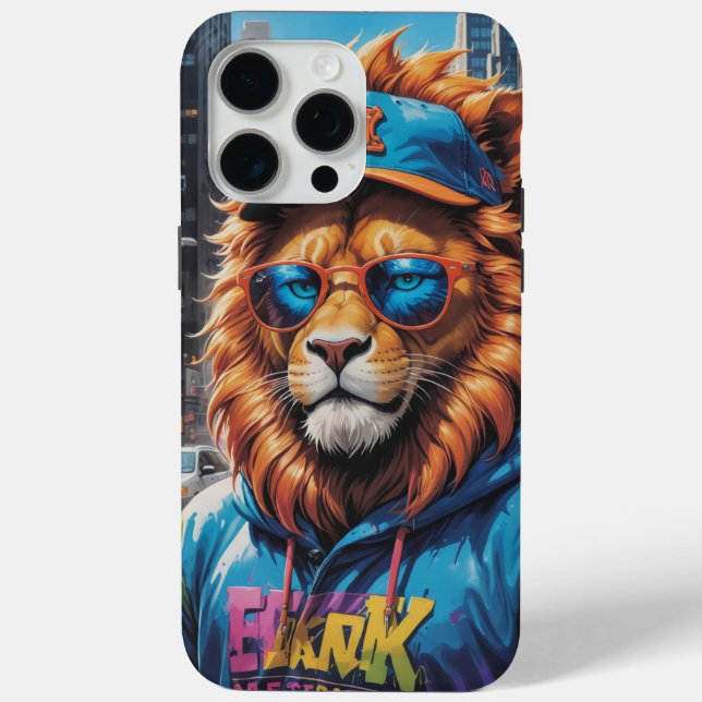Urban Lion Roar Phone Cover (Back)