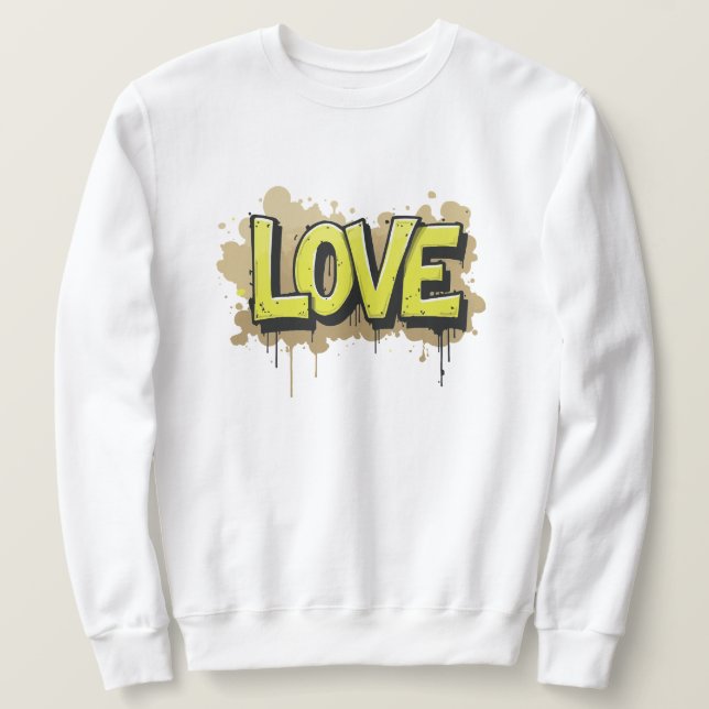 Urban Love Bloom Sweatshirt (Design Front)