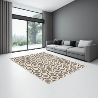 Urban Matrix Modern Geometric Elegance Rug