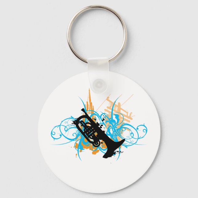 Urban Mellophone Keychain (Front)