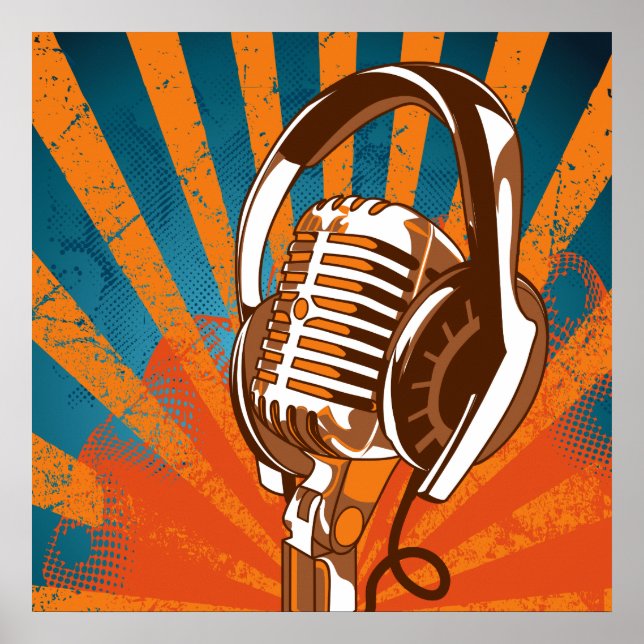 Urban Microphone Poster (Front)