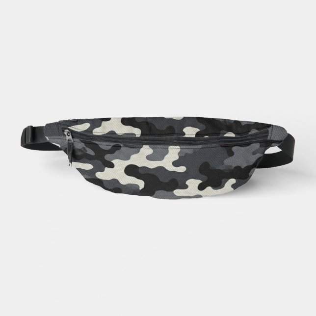 Urban Military Camouflage Pattern Fanny Pack (Front)