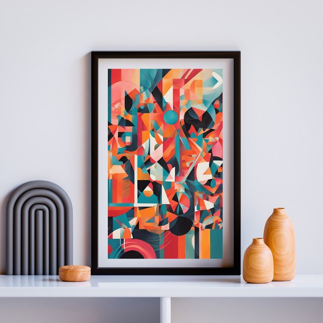 Urban Mirage: Echoes in Color Poster (Creator Uploaded)