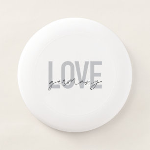 Urban, modern, simple, cool design Love Germany Wham-O Frisbee