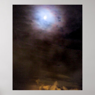 Urban Moon Poster
