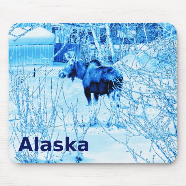 Urban Moose Mouse Pad (Front)