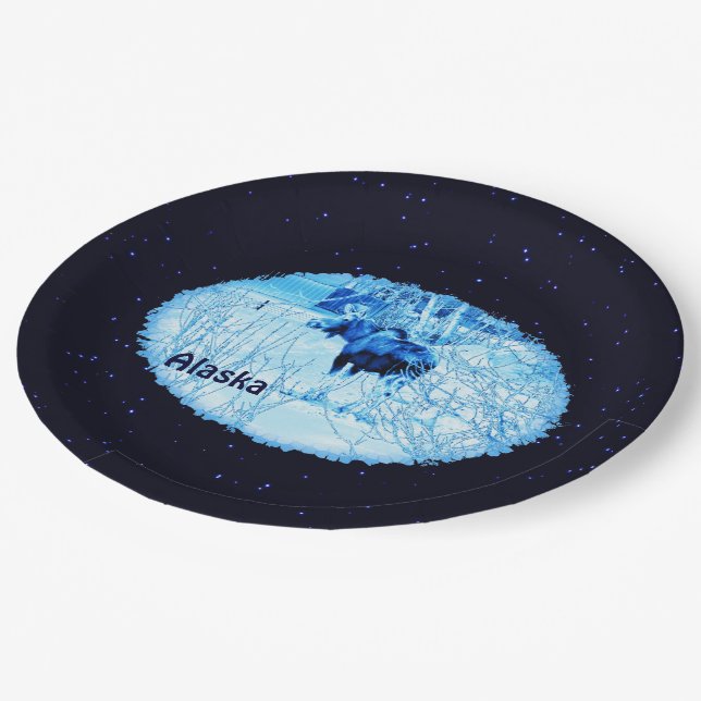 Urban Moose Paper Plates (Angled)