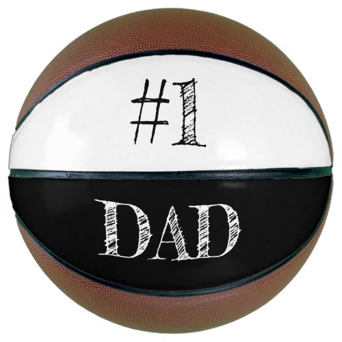 Urban MVP 1 Dad Custom Etched Basketball