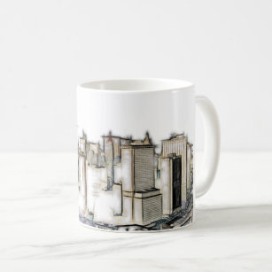 Urban New York Skyline Coffee Mug