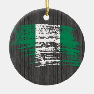 Urban Nigeria Ceramic Ornament
