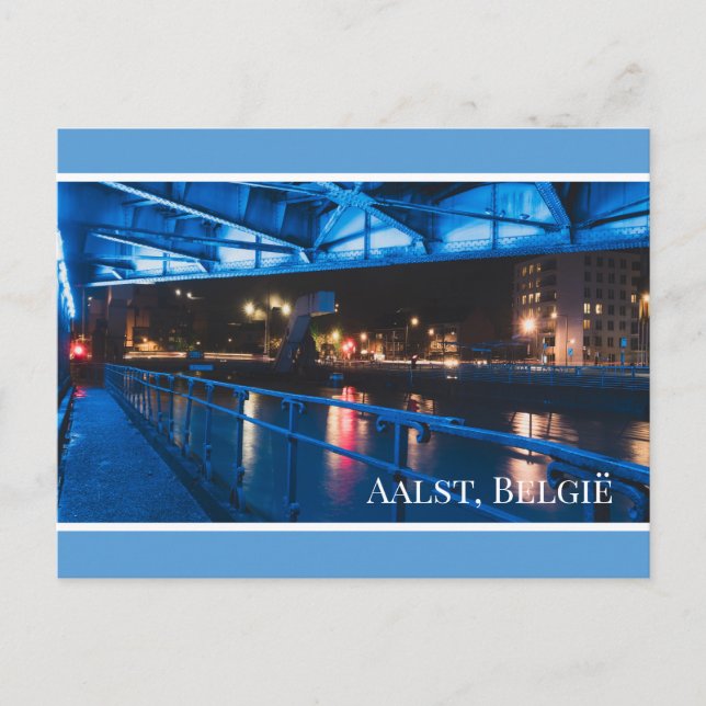 Urban Nights Aalst, Belgium Postcard (Front)