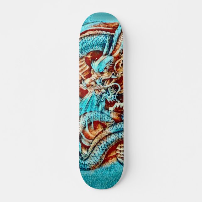 Urban Ninja Dragon Custom Pro Park Board (Front)