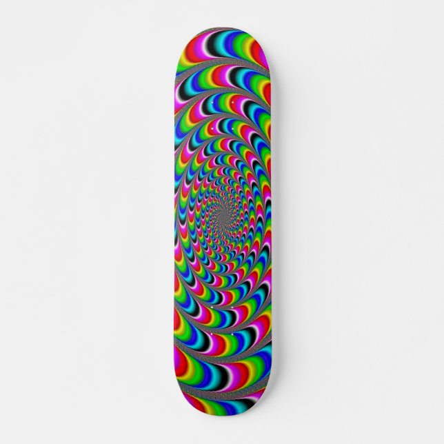 Urban Ninja Rainbow Element Pro Hoverboard Skateboard Deck (Front)