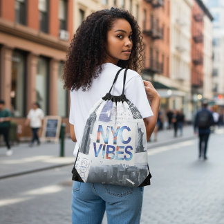 Urban NYC Vibes Gym Sack | Street Style Backpack