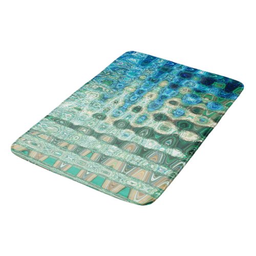 Urban Oasis Bath Mat by Artist CL Brown