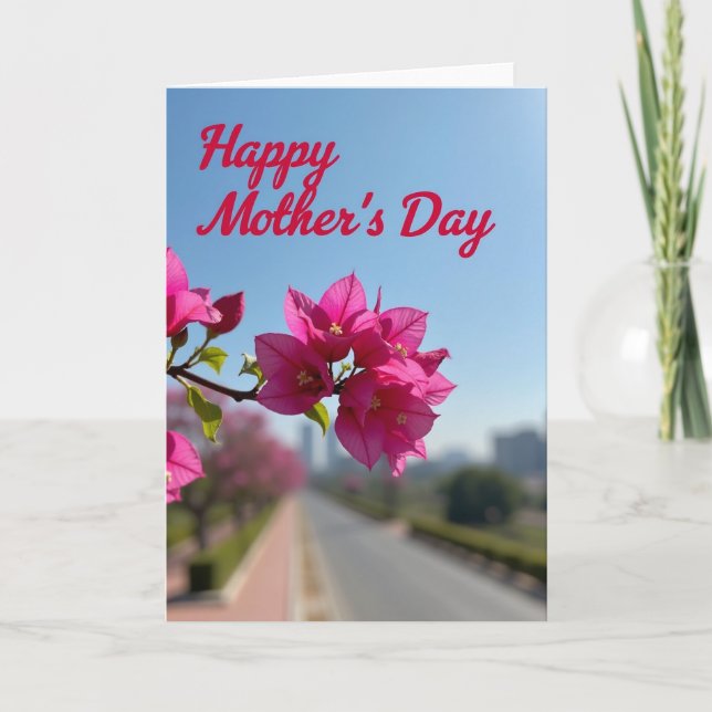 Urban Oasis Mothers Day Card (Front)