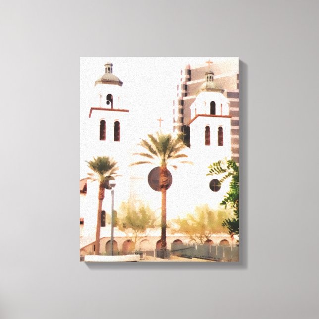 Urban Oasis Wrapped Canvas Print (Front)