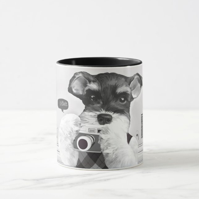 Urban Photographer: Schnauzer in Taipei City Mug (Center)
