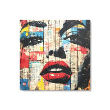 Urban Pop Art Canvas Print
