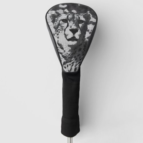 Urban Pop Art Cheetah Golf Head Cover