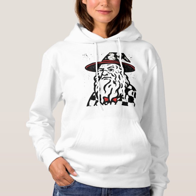 Urban Pop Graffiti Logo Art – Keith Haring Meets J Hoodie (Front)