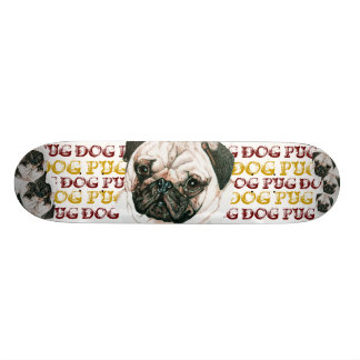URBAN PUG DOG style Skateboard
