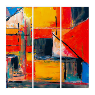 Urban Pulse Abstract Art