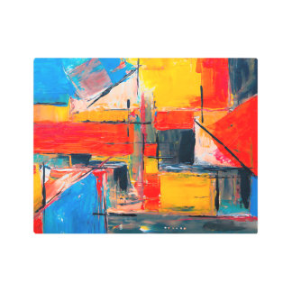 Urban Pulse Abstract Art