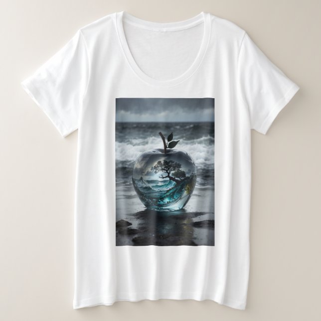 "Urban Pulse: Modern Geometric Tee (Design Front)