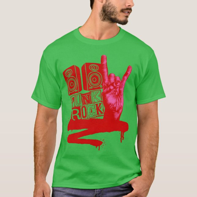Urban Punk Rock shirt retro (Front)