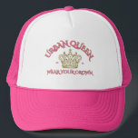 URBAN QUEEN WHITE & HOT PINK FOAM TRUCKER HAT<br><div class="desc">WEAR YOUR CROWN WITH PRIDE WHILE WEARING THE URBAN QUEEN WHITE & HOT PINK FOAM TRUCKER HAT. THIS VIBRANT STYLISH HAT WILL ELEVATE YOUR FAVORITE CASUAL OUTFIT. 100 % NYLON MESH TO KEEP YOU HEAD COOL. HAS AN ADJUSTABLE STRAP 17" to 24". 100% FOAM FRONT. WILL COMPLIMENT YOUR CASUAL OUTFIT....</div>