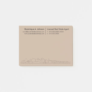 Urban Real Estate Personalized Post-It® Notes
