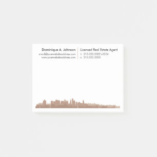 Urban Real Estate Personalized Post-It® Notes