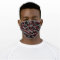 Urban Red Bloodshot Camo Cloth Face Mask
