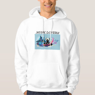 🎶 Urban Rhythm: DJ in the Heart of the City 🌆🎧 Hoodie